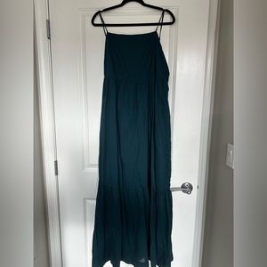 Abercrombie & Fitch Teal Maxi Dress. Size XL. Never Worn.